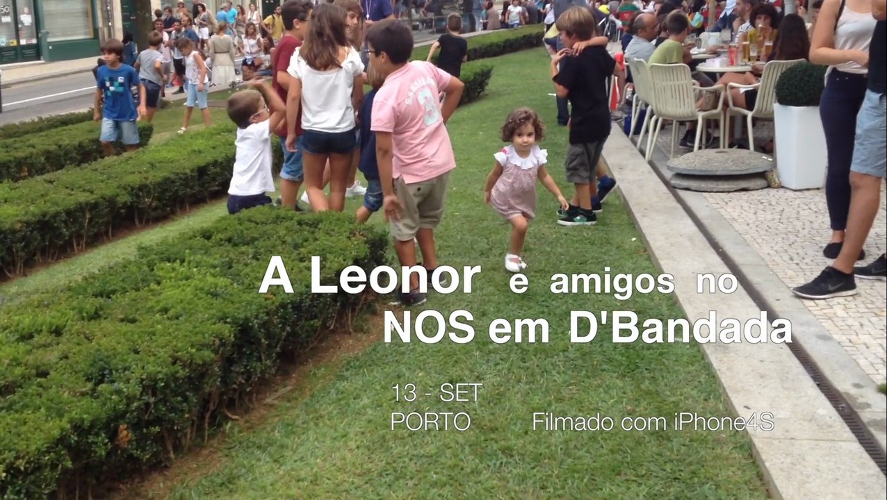A Leonor e Amigos no NOS em D'Bandada