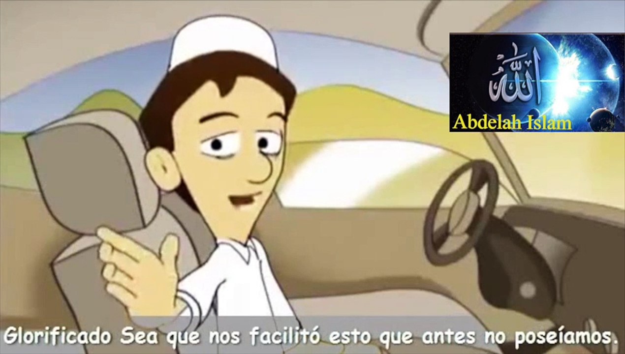 Súplica al subir a un medio de transporte