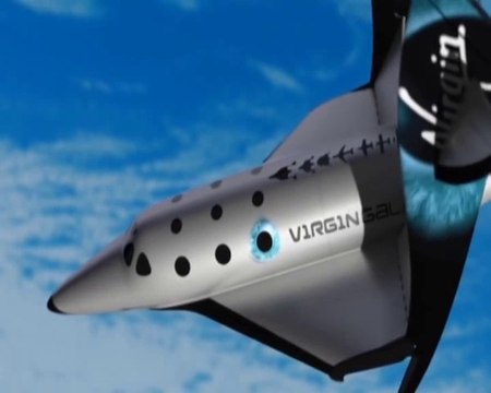 Virgin Galactic SpaceShipTwo Animation