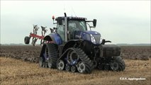 New Holland T7 Tractor with tracked tyres