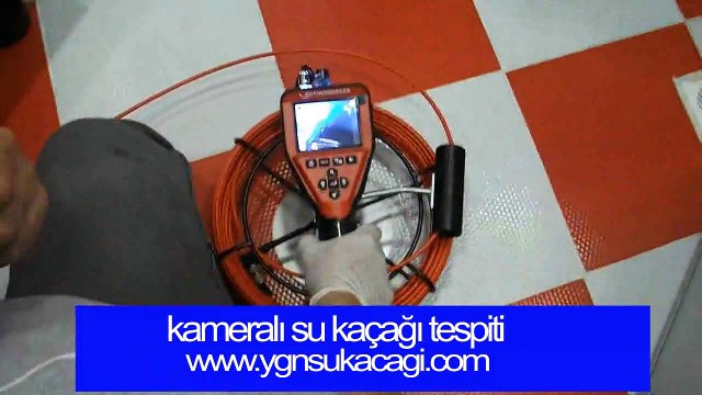 Kameralı Su Kaçağı Tespiti - Su Kaçağı Tespiti