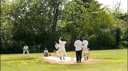 1st Over of Spartans Inning vs Stars,Smart Choice, July 2014