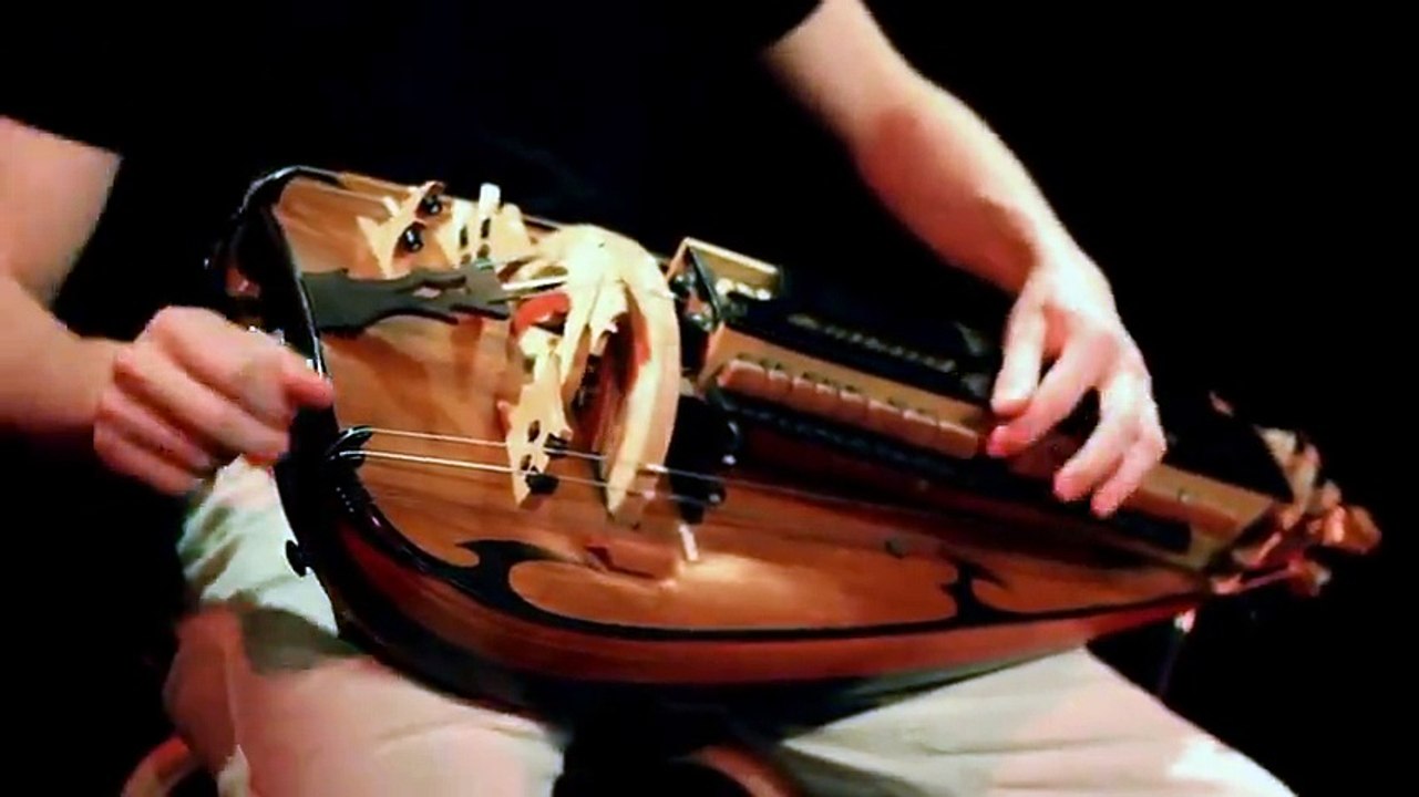 Electronic Music with Medieval instrument Hurdygurdy video Dailymotion