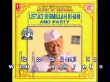 Ustad Bismillah Khan on Shehnai Live in London dhun raghupati raghav raja ram Instrumental Indian