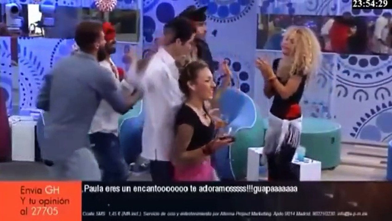BAILANDO CON PAULA Y LUIS