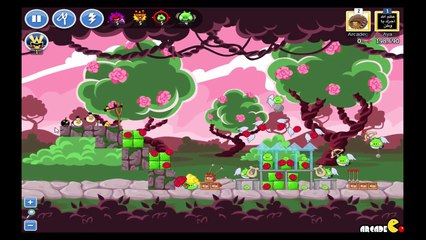 Angry Birds Friends - Facebook Valentine's Tournament Level 4 Walkthrough 3 Star 2 9 2015