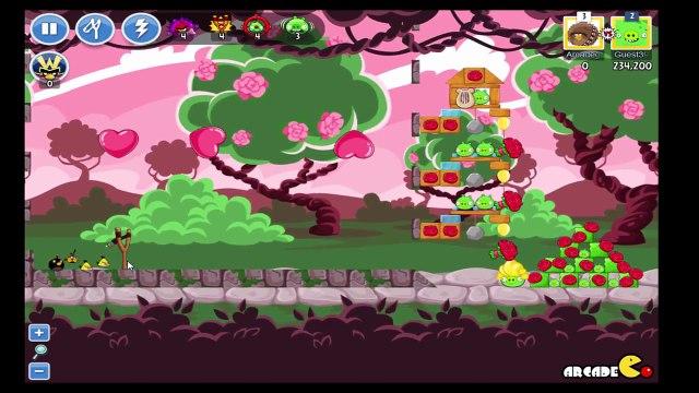 Angry Birds Friends - Facebook Valentine's Tournament Level 6 Walkthrough Hardest Level 2 9 2015