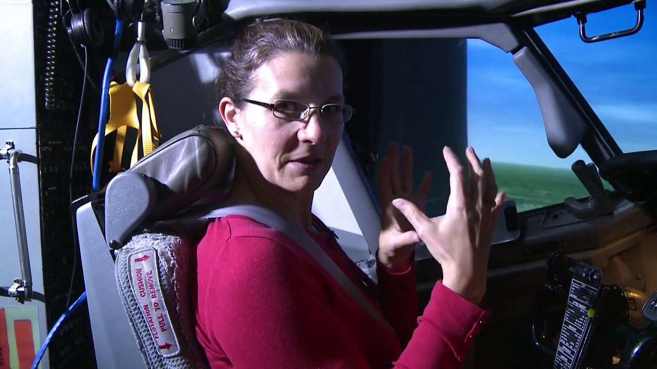 Die flugangst besiegen im flugsimulator