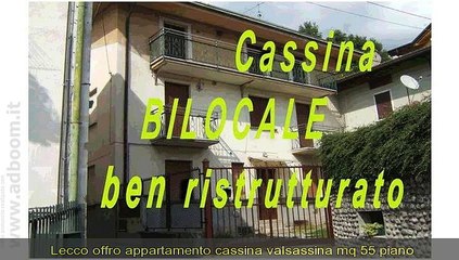 LECCO, MOGGIO   APPARTAMENTO  CASSINA VALSASSINA MQ 55 EURO 59.000