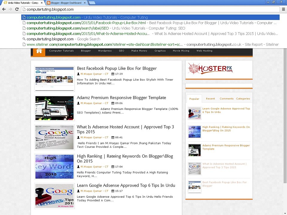 How To Create SEO Blog On Blogger In urdu and Hindi