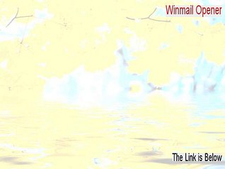 Winmail Opener Keygen [winmail opener review]