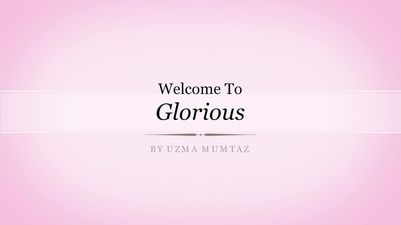 Glorious Promo