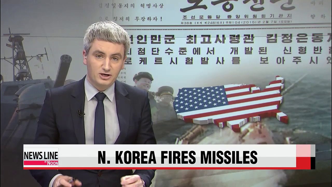 U.S. urges N. Korea to halt threats after missile firings