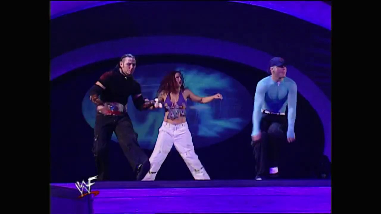 The Hardys with Lita vs Billy Gunn & Big Show HD