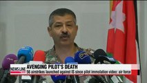 56 airstrikes launched against IS since pilot video: Jordan