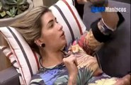 Aline se fazendo de sonsa contando pra Amanda e Angelica dos olhares da Tamires pra ela e Fernando