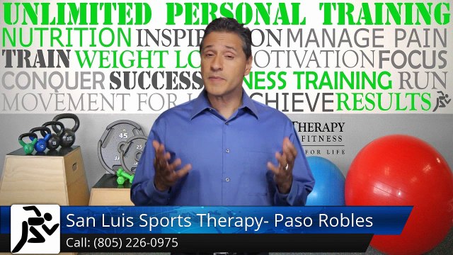 San Luis Sports Therapy- Paso Robles 'health coaching' Feedback by Sally M. ''{93446|(805) 226-0975}''
