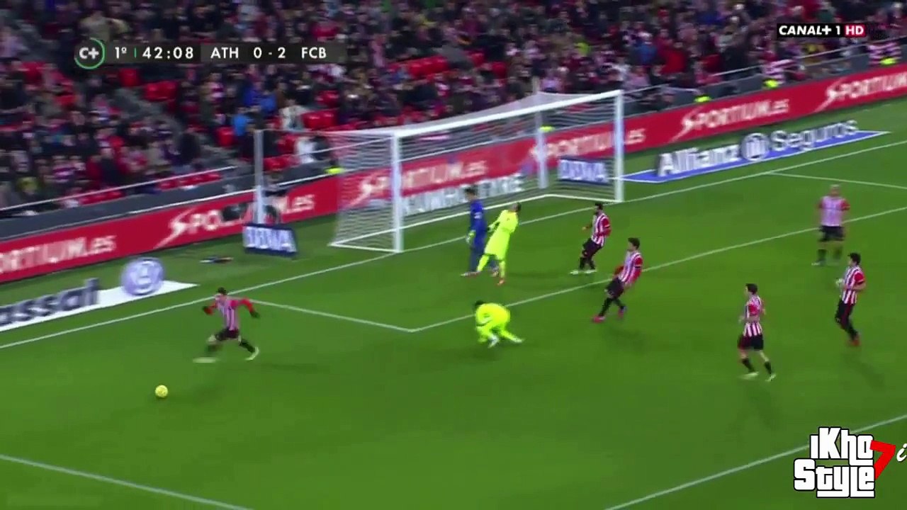 Neymar skills vs Athletic Bilbao Away HD 720p (07-02-2015)