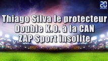 Thiago Silva protecteur, Double K.O. à la CAN ZAP Sport insolite