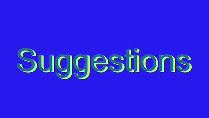 How to Pronounce Suggestions