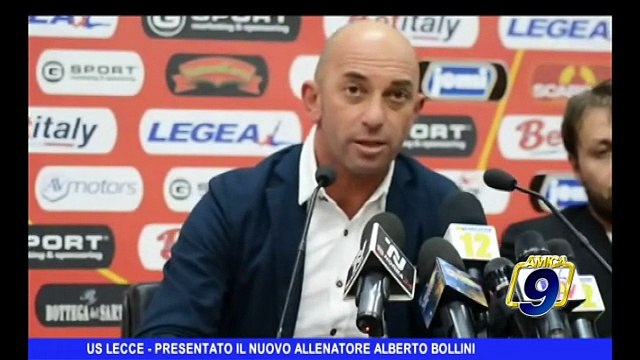 U.S. LECCE | Presentato nuovo allenatore Alberto Bollini
