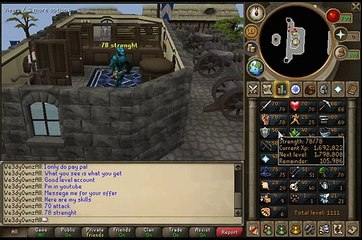 Buy Sell Accounts - Selling Runescape Account! LVL 84!