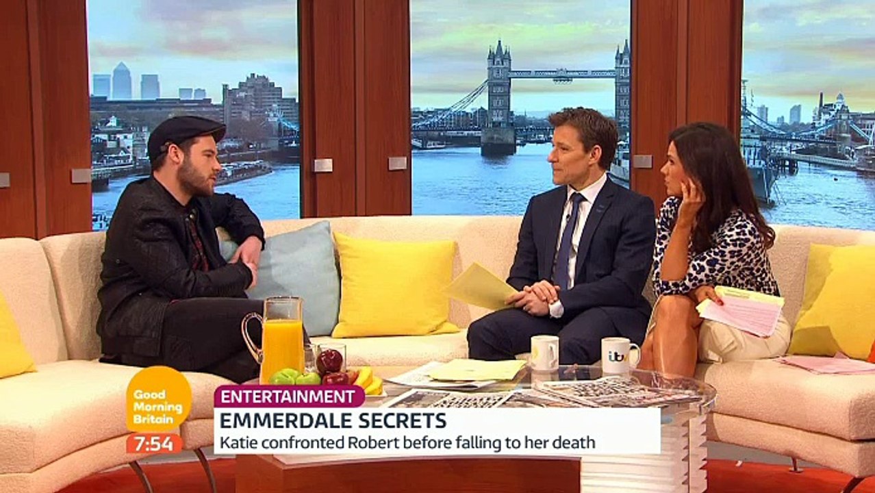 Danny Miller interview | GMB 9.02.15