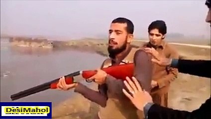 Funny Pathan Gun Firing Video