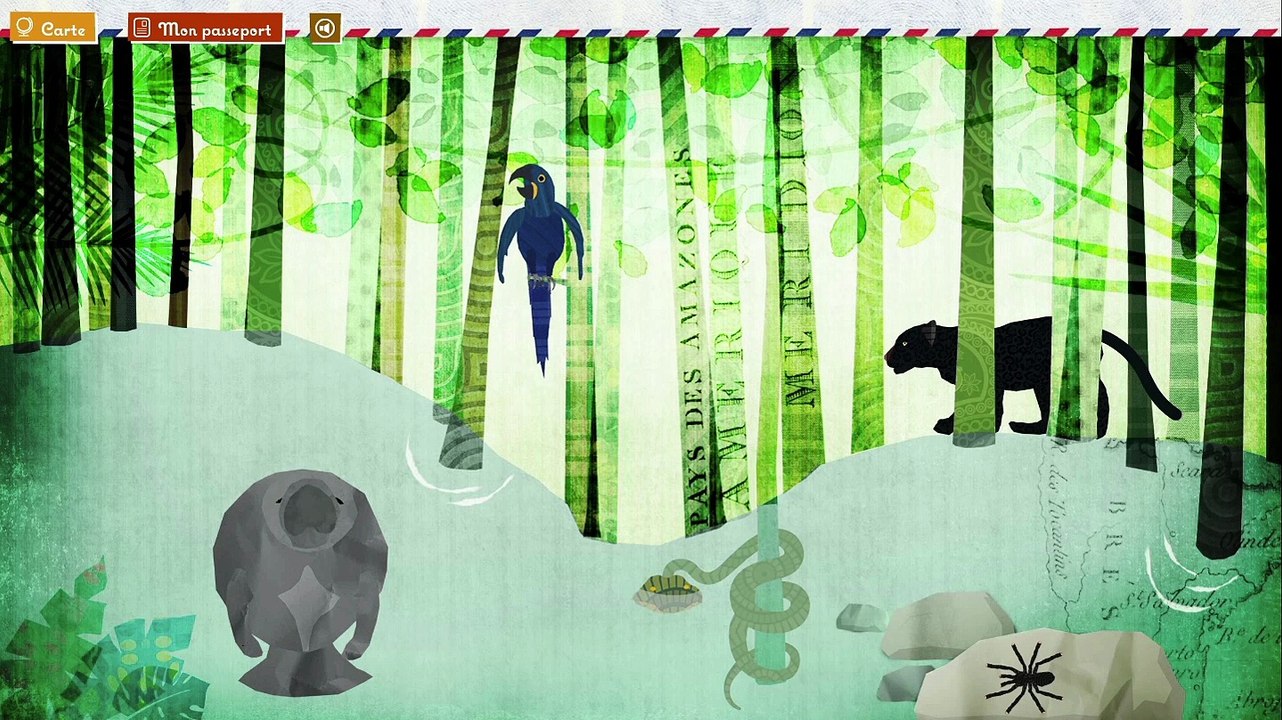 APPLICATION "Le voyage d'Adeline la Girafe" - teaser