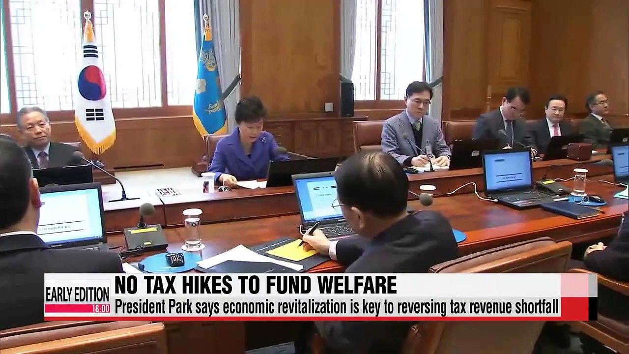 President Park comes out against raising taxes to fund welfare