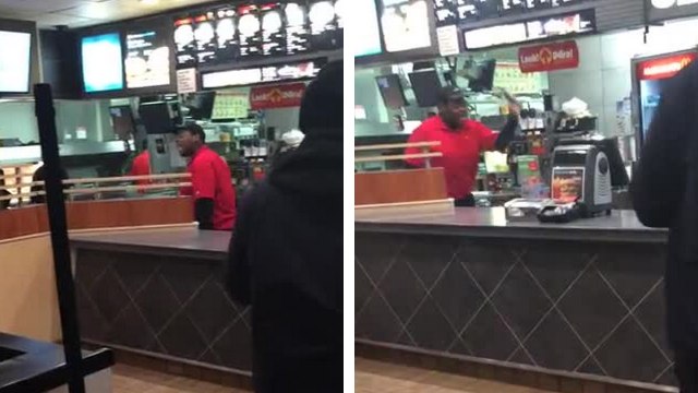 Elle pète les plombs et casse tout en apprenant qu'elle est licenciée de MacDo