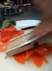How carrot dish decor