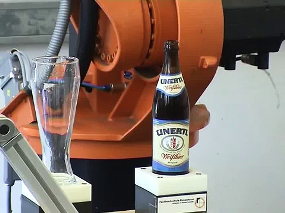 Un robot à bière