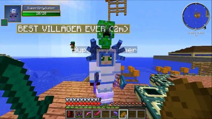 Minecraft- SLAUGHTER THE VILLAGERS CHALLENGE [EPS7] [49]
