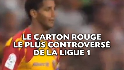 Le carton rouge le plus controversé de la Ligue 1