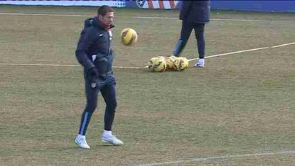 Simeone confirma el ataque Mandzukic-Griezmann y convoca a toda su plantilla