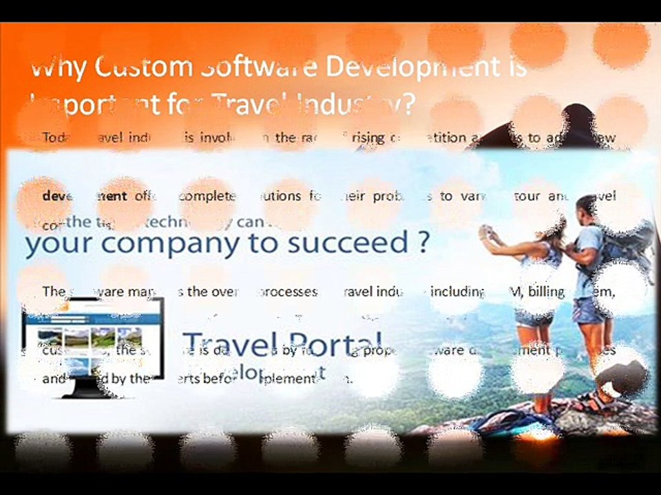 Custom Software Development, Travel Portal Software for Travel Industry