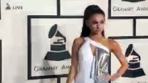 Ariana Grande & Big Sean at the 2015 GRAMMY Awards Red Carpet