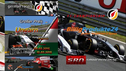 F1 Championship - 11. Rennen in Ungarn