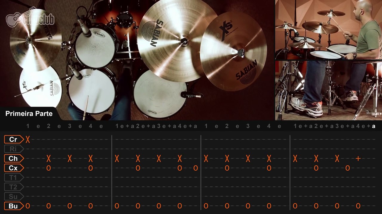 No One Knows - Queens Of The Stone Age (drum lesson - aula de bateria)