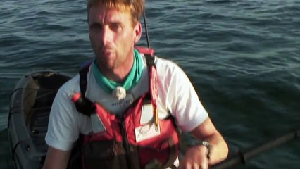 Pêche en kayak, avec Nicolas HUGUET.