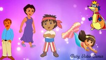 Dora the Explorer | Family Finger Song | Kids Cartoon Songs | Dora the Explorer | Parody
