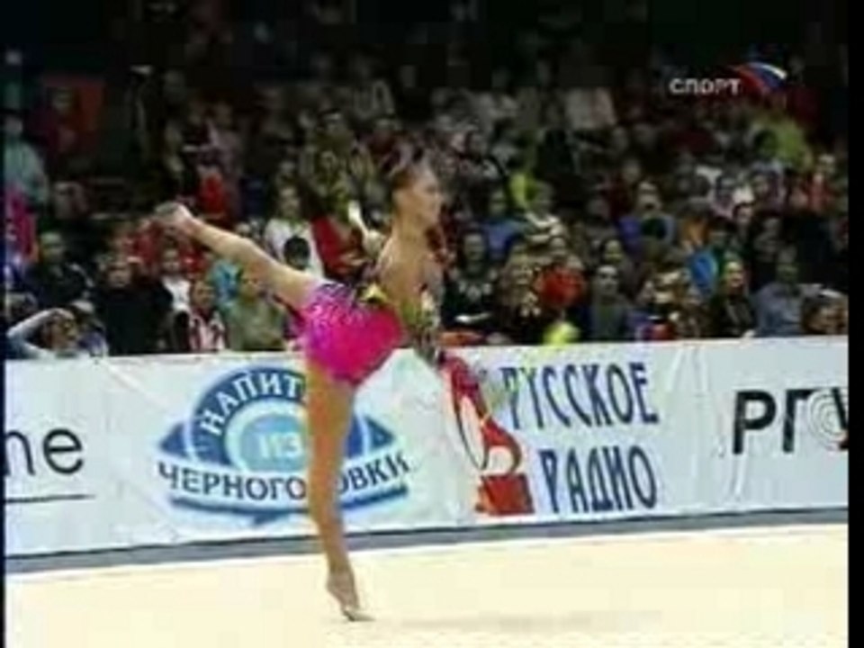 Alina Kabaeva massues Moscow GP 2007