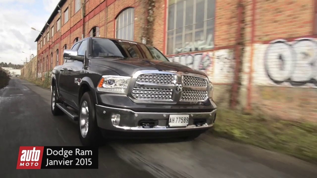 Dodge Ram 2015 : l'essai vidéo avec auto-moto.com
