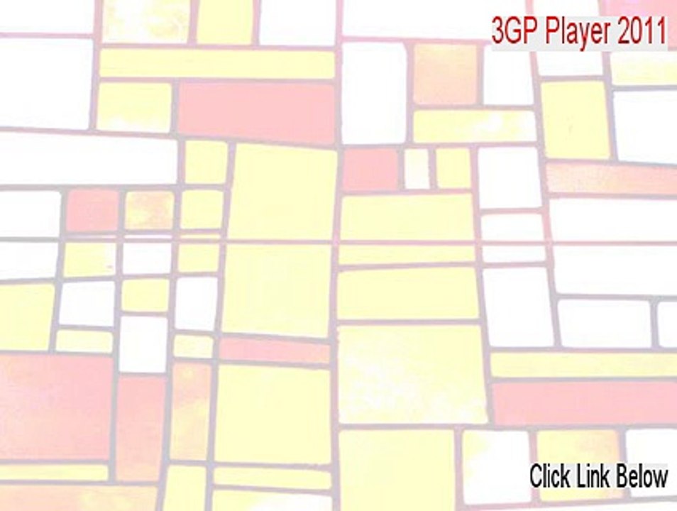3GP Player 2011 Cracked (Instant Download 2015)