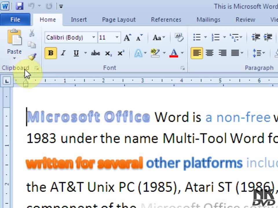 Lesson # 15 Clipboard