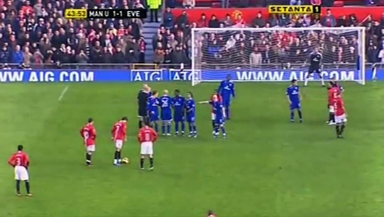 Cristiano Ronaldo Vs Everton Home 07-08