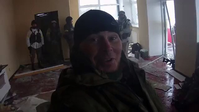 Эксклюзивные кадры из Дебальцево- силы АТО на АЗС