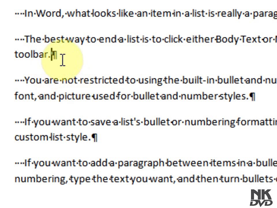Lesson # 21 Show & Hide Symbols