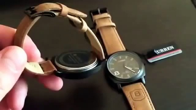 Curren Watch 8139 Unisex with Black and White Dial